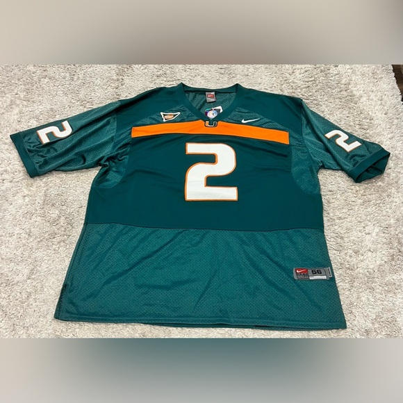 Miami Hurricanes Willie McGahee Nike Stitched Jersey - Picture 1 of 4